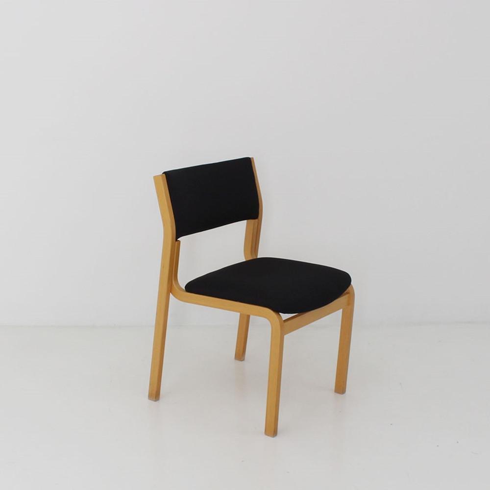 덴마크 Farstrup 빈티지 체어 블랙 패브릭색상