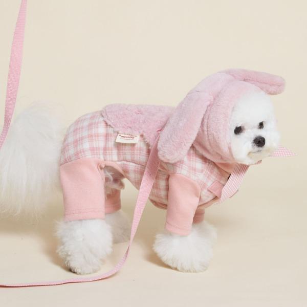 체크패딩올인원