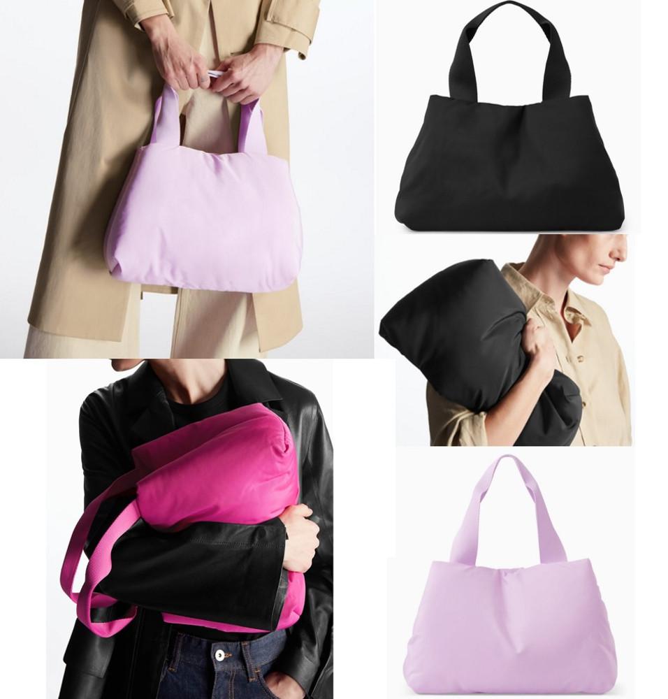 COS 코스 가방 패디드 쇼퍼백 패딩백 퀼팅백 크로스 퀼티드 미니 (레드벨벳 슬기 착용)