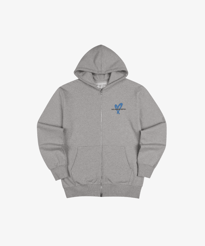 [TWS x TV] ZIP-UP HOODIE(grey)