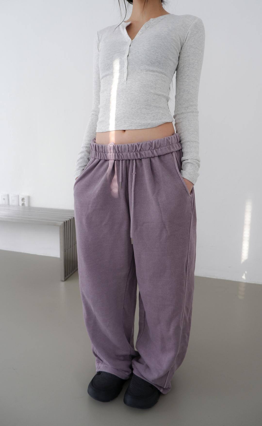 Washed side cotton pt