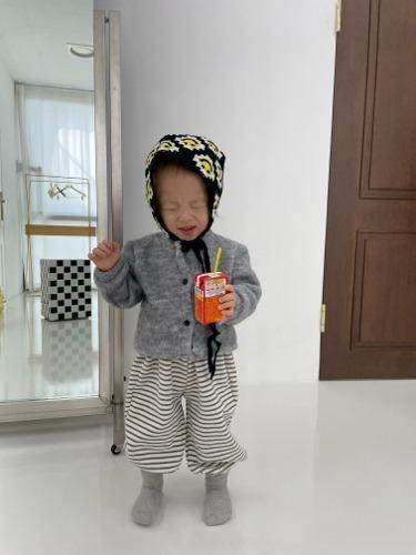 이건 꼭 가디건 (크림/메란지/블랙)