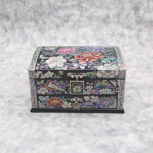 나전 목단 굴림 서랍 보석함