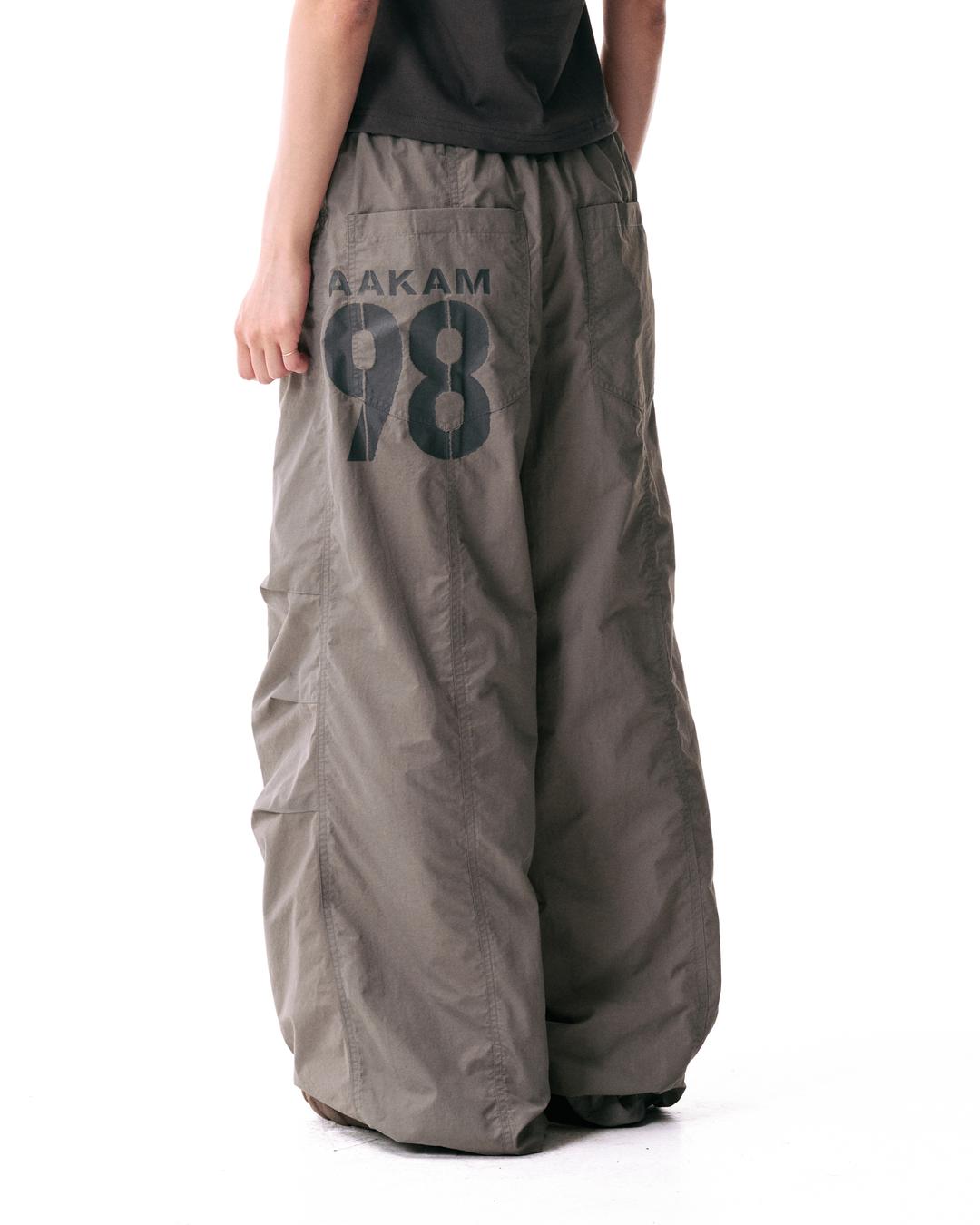98 Printed Knee Pin-tuck Nylon Patns (Khaki)