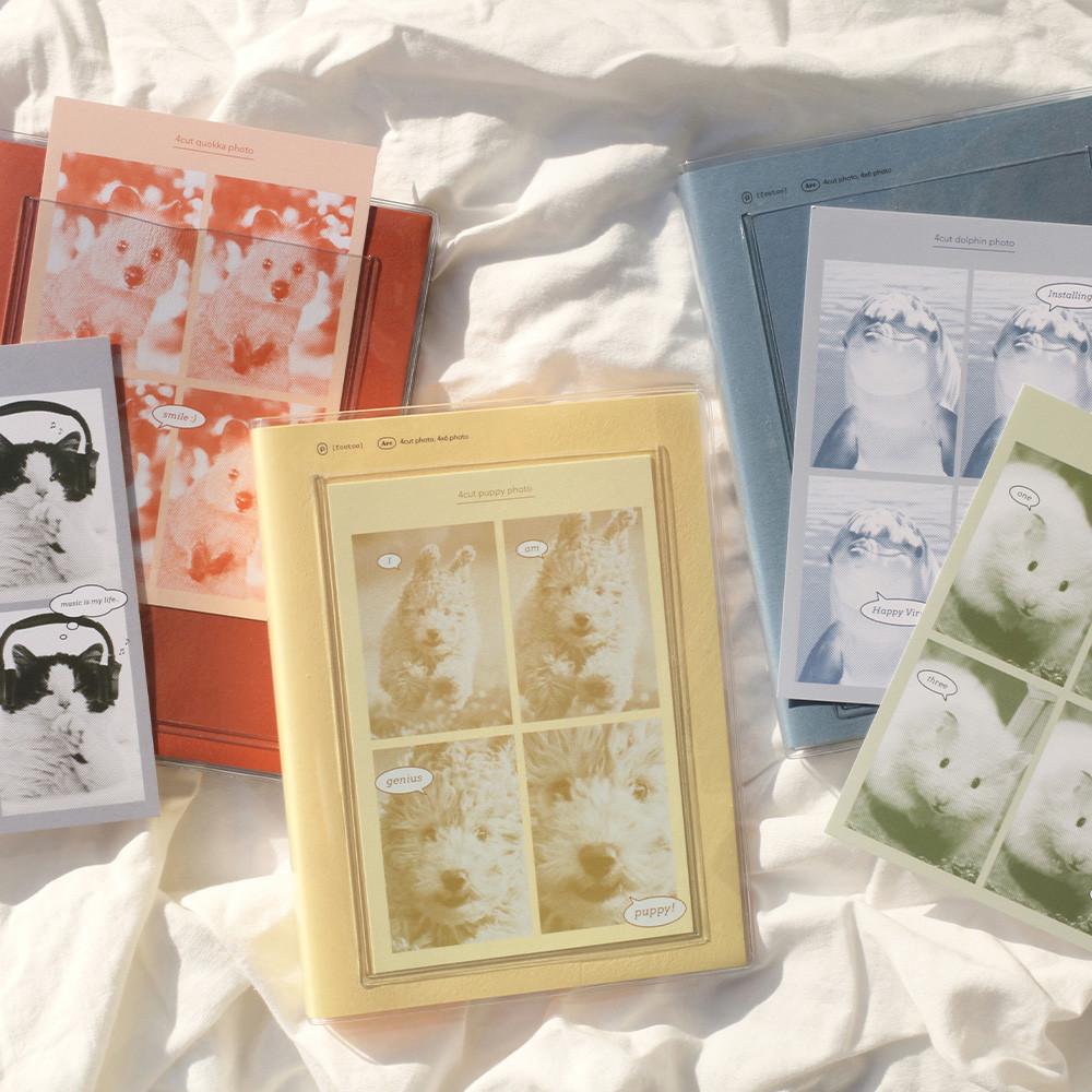 하루인생 네컷사진 보관 앨범 필름 바인더 사진첩 초음파 사진 포토북
