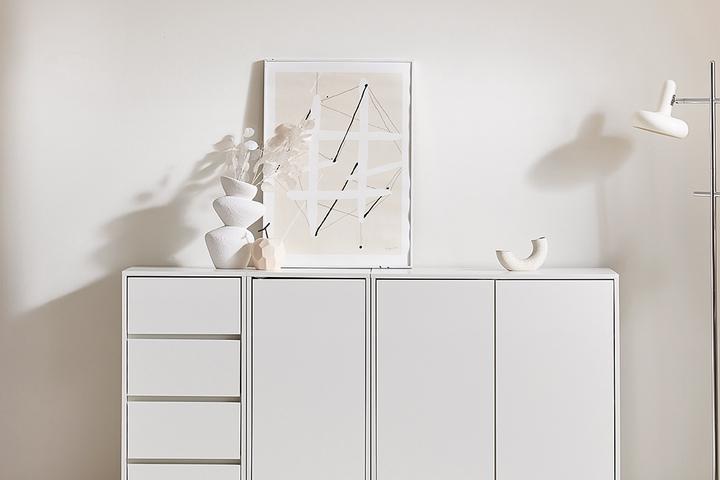 쿠폰가 124,000원/뮤트 E0등급 1200set 800수납장+400서랍장 높은 거실장