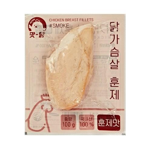 푸드원 냉동 훈제 닭가슴살 훈제맛, 100g, 30개