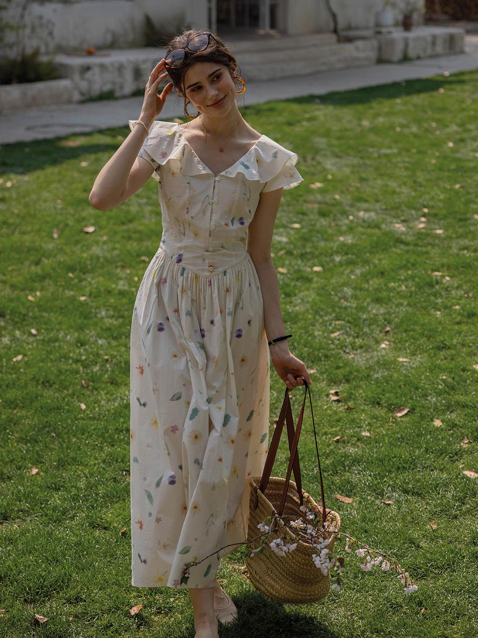 데일리아트 07/17 예약배송DA_High-count wash fly dress DA_High-count wash fly dress
