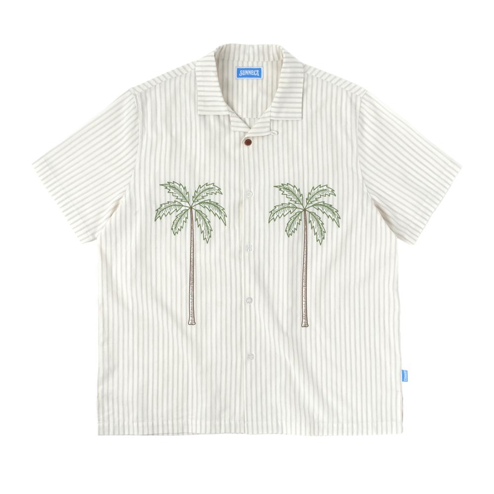 Palm Tree S/S Shirt - Ivory
