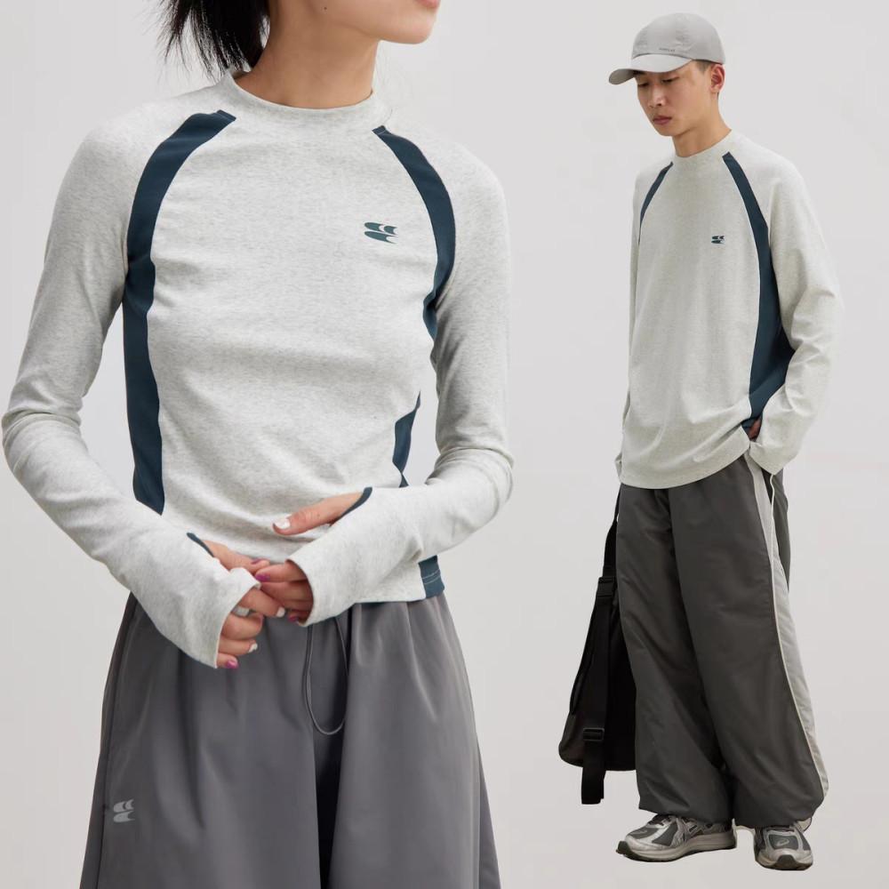 크라잉센터 CryingCenter 스포티 아메카지 긴팔 크롭 티셔츠 남녀공용