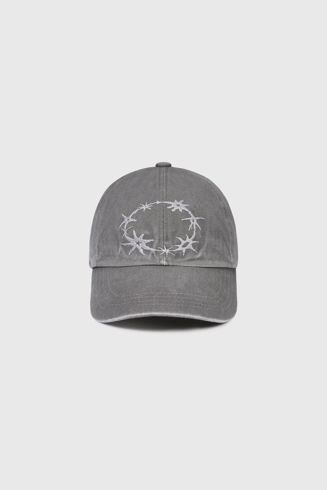 ROUND STAR CAP (CHARCOAL)