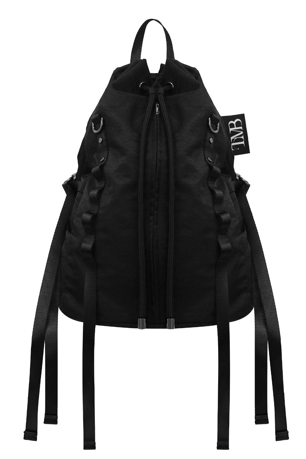 TMB Drawstring Big Back Pack [ Black ]