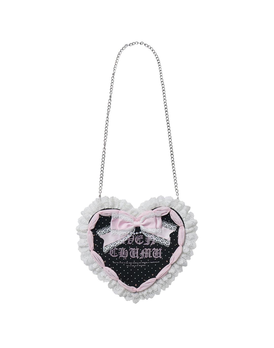 Love heart's cake pochette