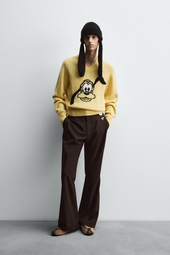 PLUTO 울 스웨터 HARRY LAMBERT FOR ZARA X DISNEY