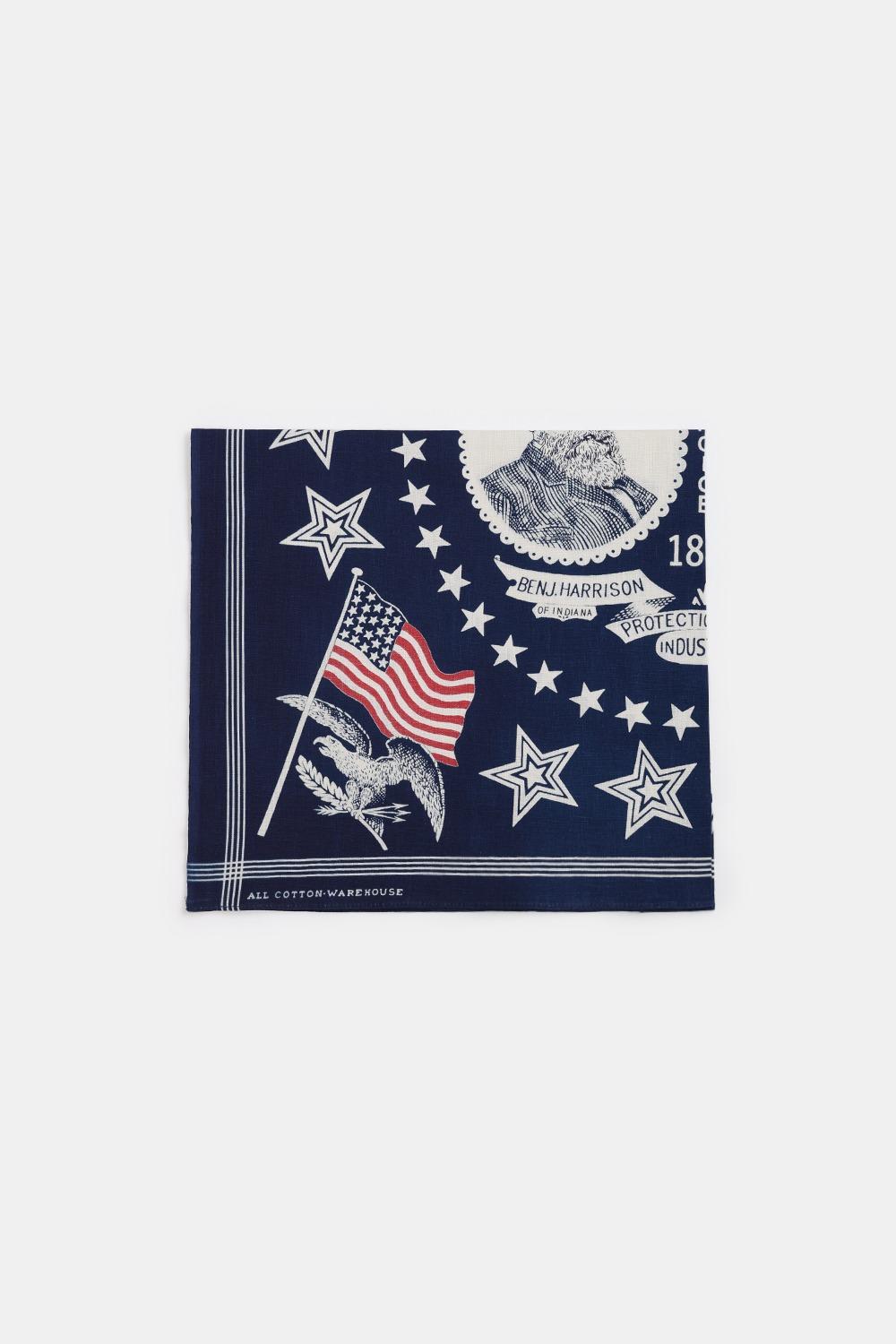 (24FW) LOT 5245 SELVEDGE BANDANA (OUR CHOICE) INDIGO