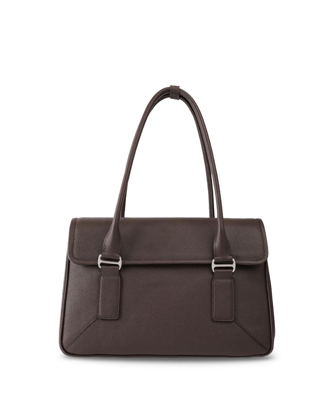 Botón Shoulder Bag Choco Brown [10/16 예약순차배송]