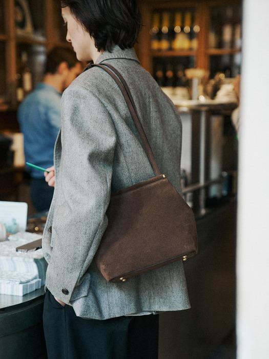 [단독]KATE BAG SUEDE_BROWN