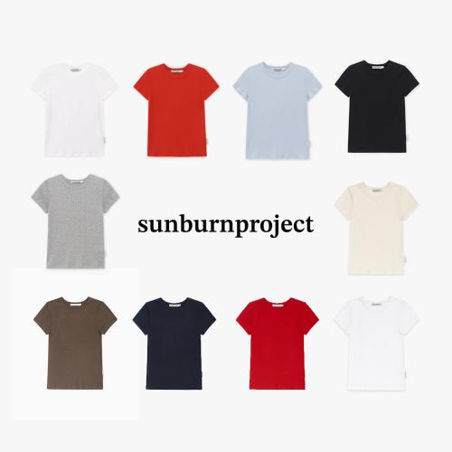 Sunburn Basic T-shirt (10 COLORS)