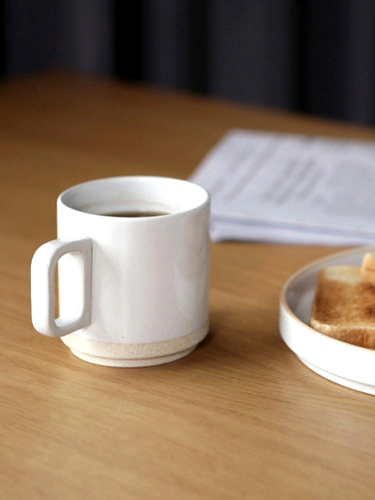 마이멜로우홈 여주도자기 OLHEUM 모던 머그컵 화이트