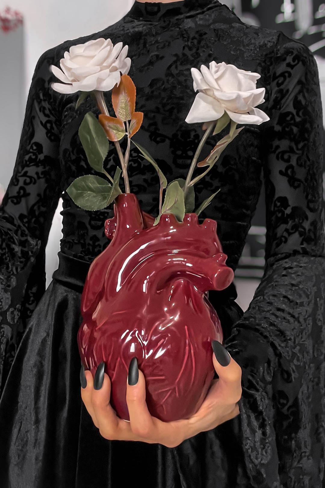 Ana-Tomic Vase - Onesize / Red / 100% Ceramic