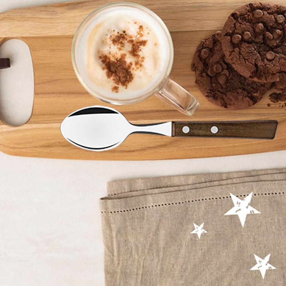 트라몬티나 천연원목 양식기 커트러리 커피스푼