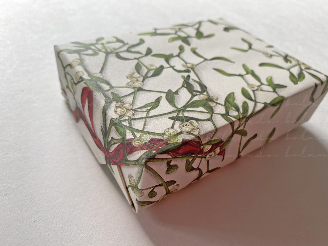 [수입포장지] 겨우살이 포장지 (이태리 수입 따소띠 TASSOTTI)