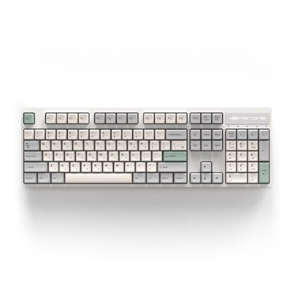 엠스톤 Groove F 풀윤활 라이트MA G (저소음 코랄축, 45g) 게이밍 기계식 풀배