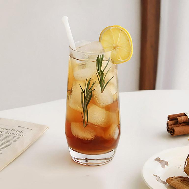 롱 드롭 글라스 유리컵