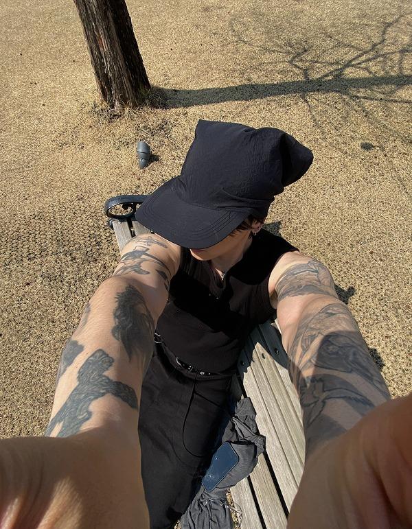 No.1206 sun shield CAP