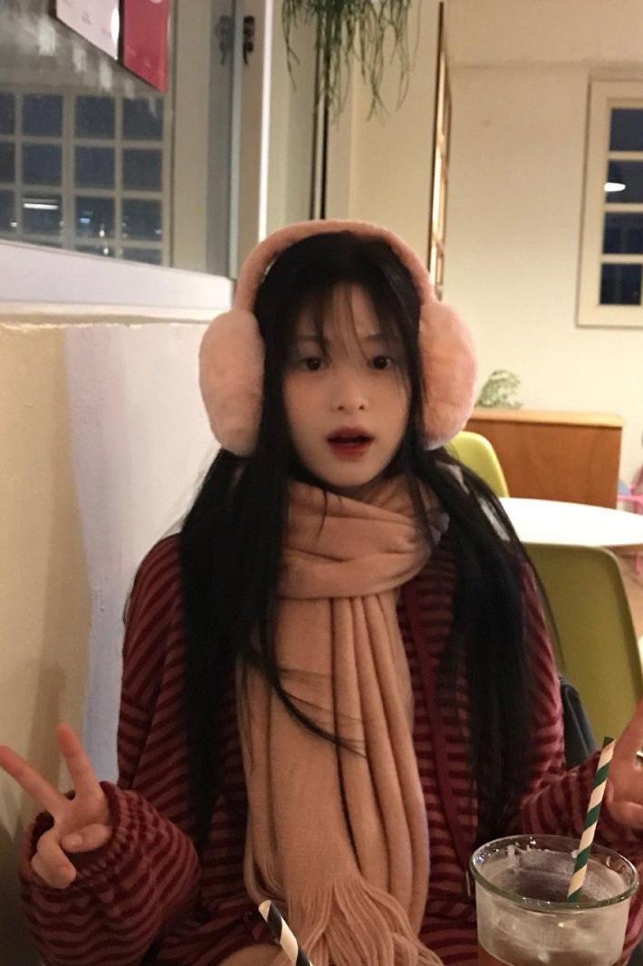 히피디피 mango hood tee (burgundy) 아현 착용