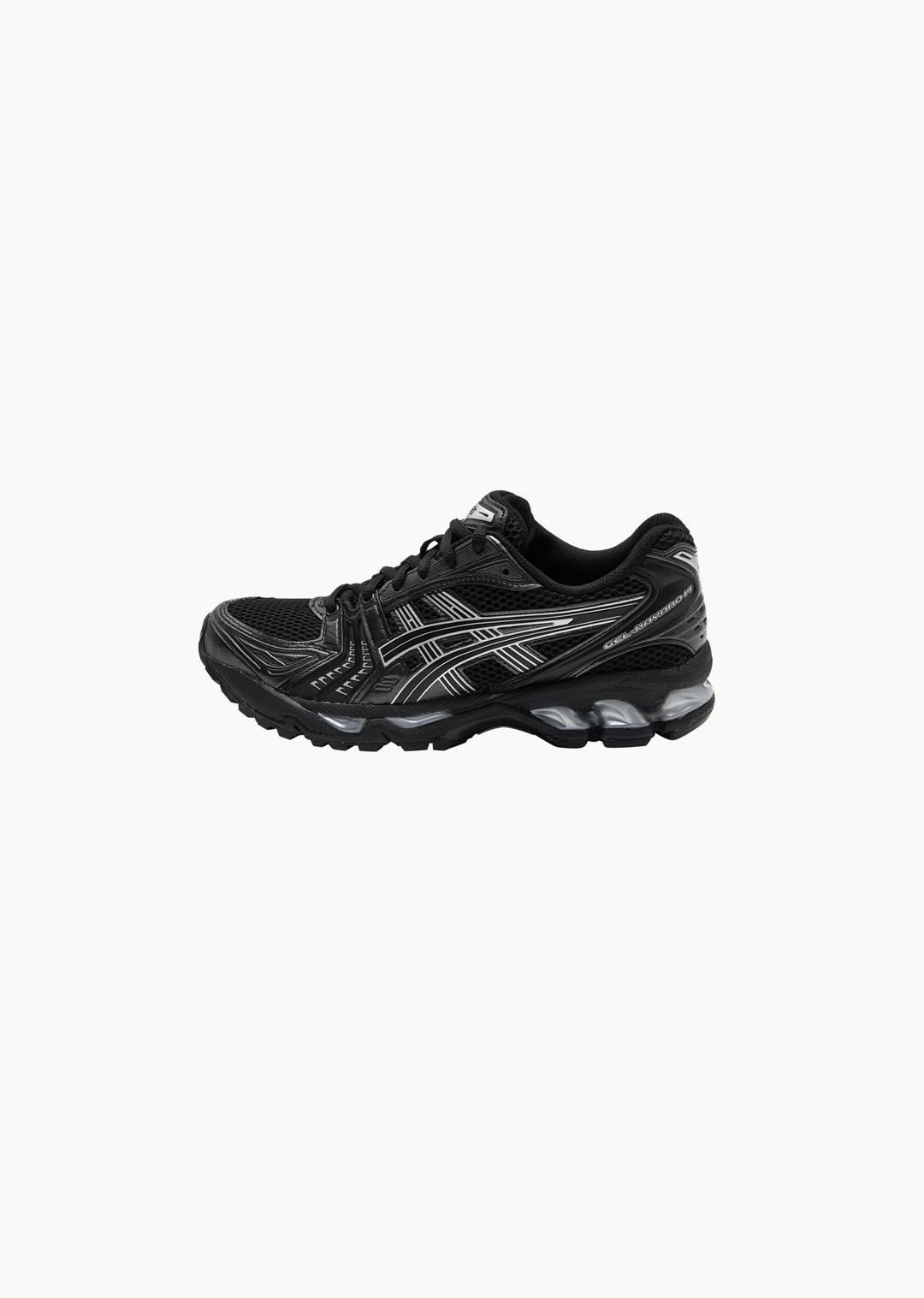 gel-kayano 14, black/pure silver