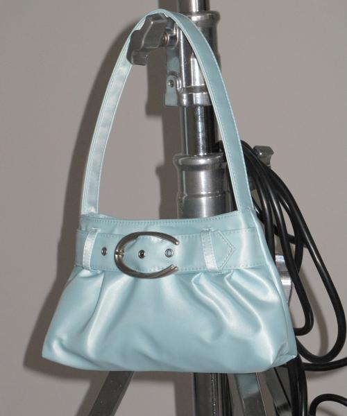 C BELTED NYLON HOBO BAG_LIGHT BLUE