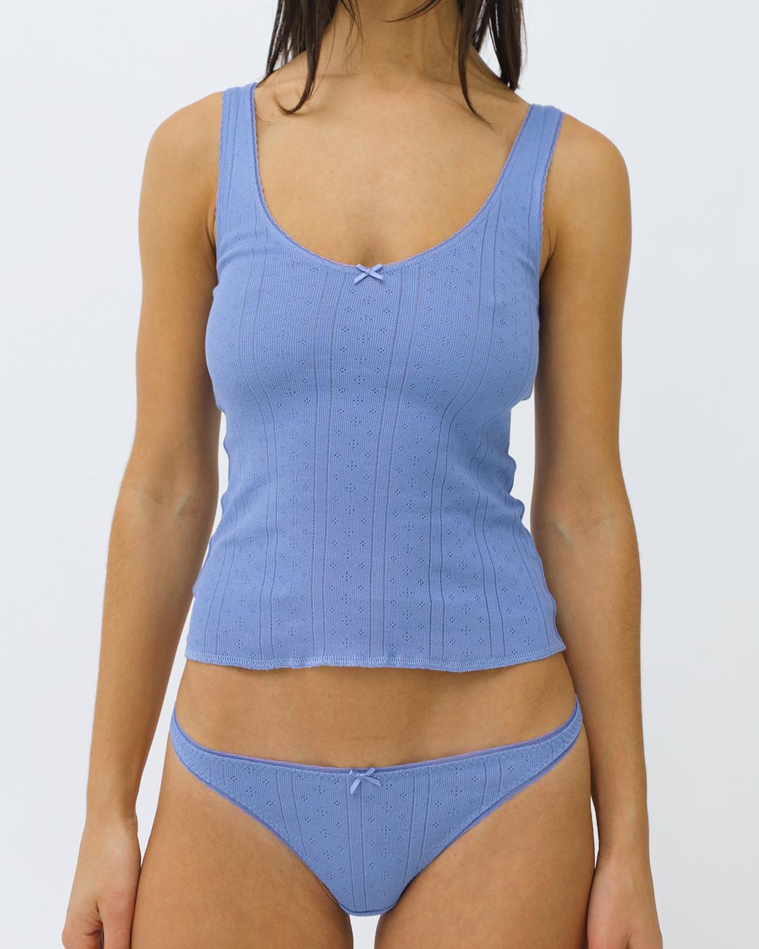 The Scoop Tank: French Blue - XXS