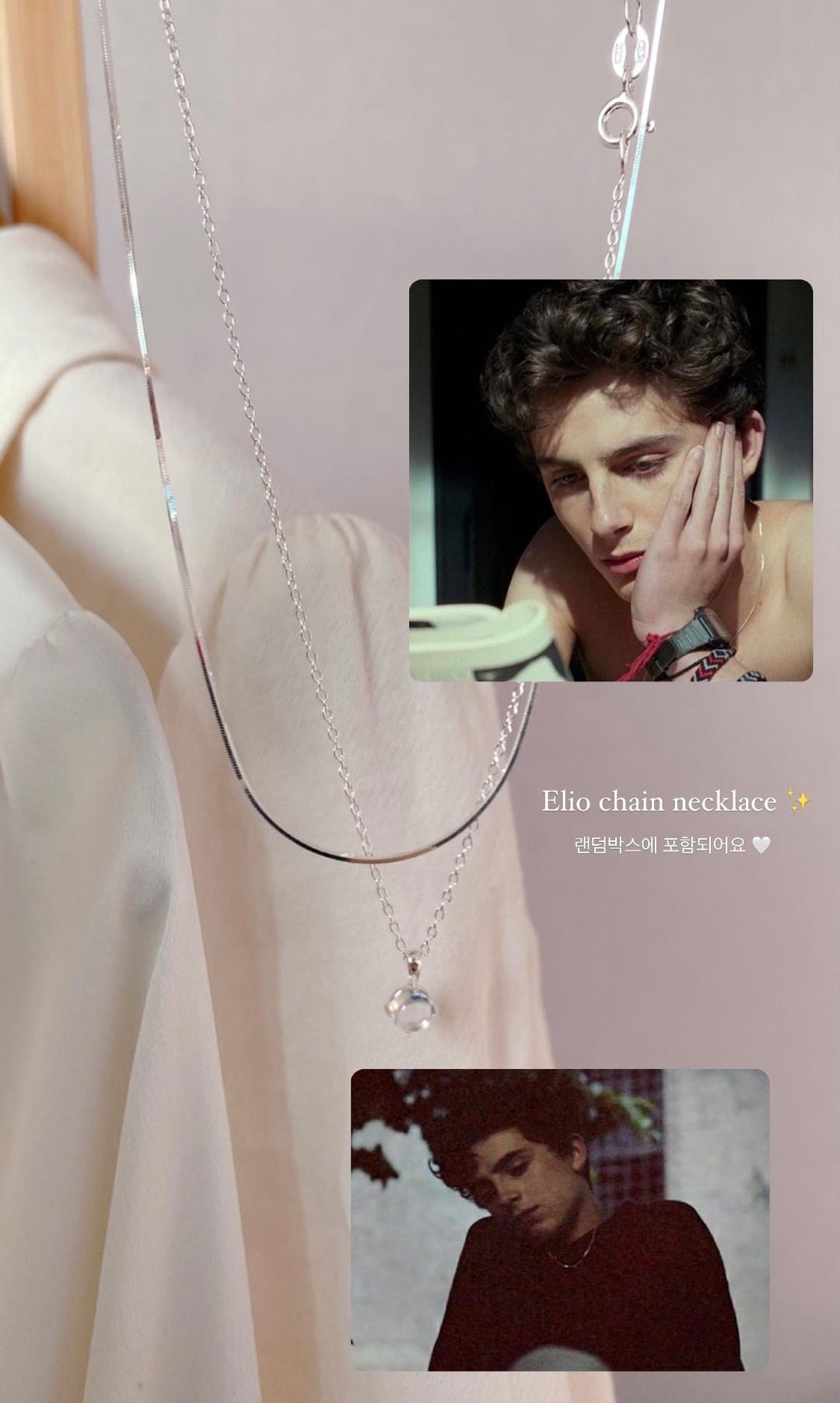 Elio chain necklace 𖤐⡱