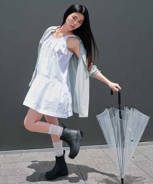 우먼즈 타이드 레인 부츠 [블랙]