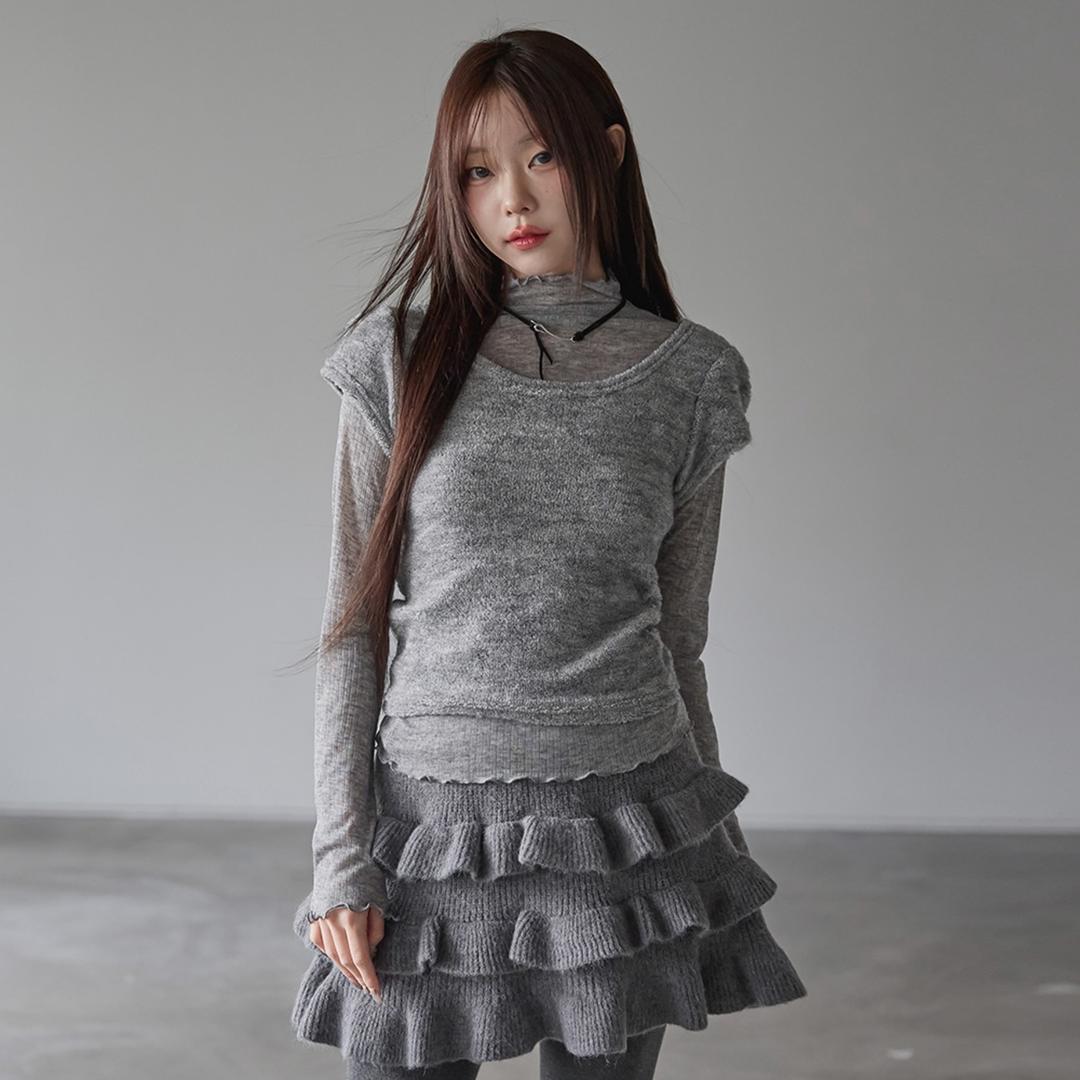 [세트]하키포 레이어드 티셔츠