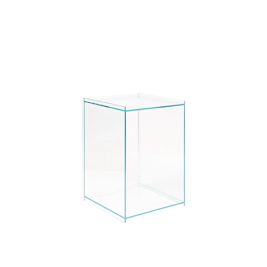 프라마 리벳 박스 테이블 Rivet Box Table Glass