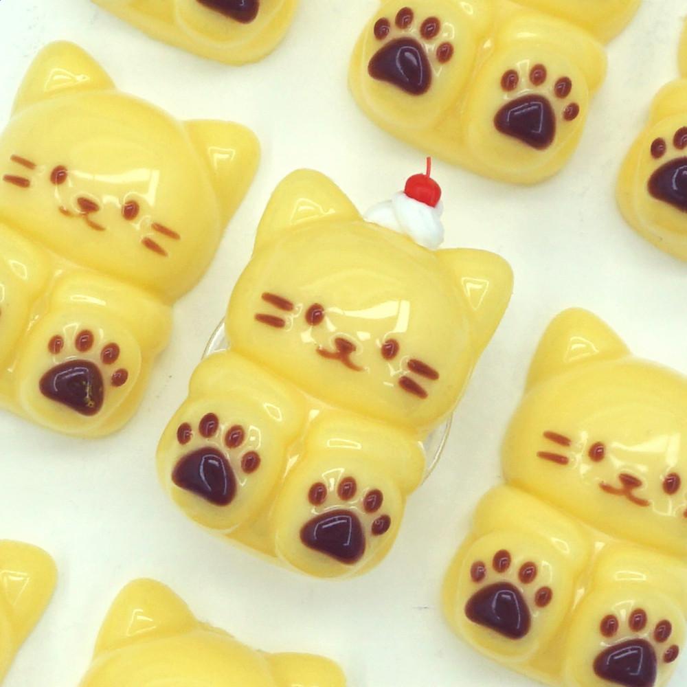 푸딩캣 고양이 레진 스마트톡 그립 홀더 / 맥세이프 / 푸냥이