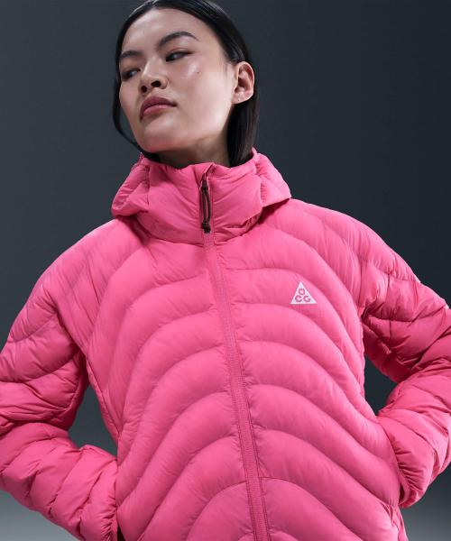 ACG 라바 플로우 써마 핏 ADV 재킷 W - 핑크시클:서밋 화이트 / HM9964-684