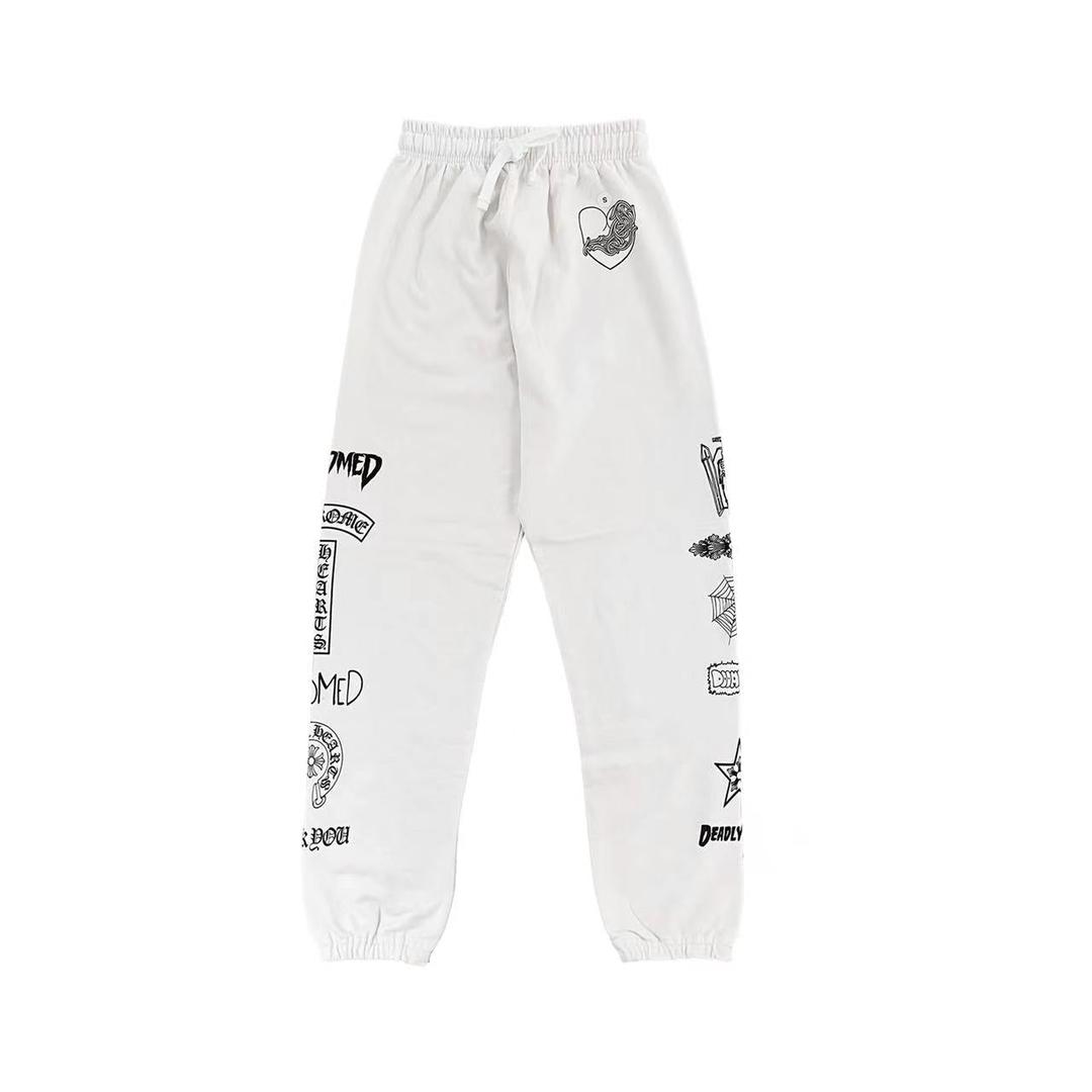 Chrome Hearts Deadly Doll Vine Heart Pants
