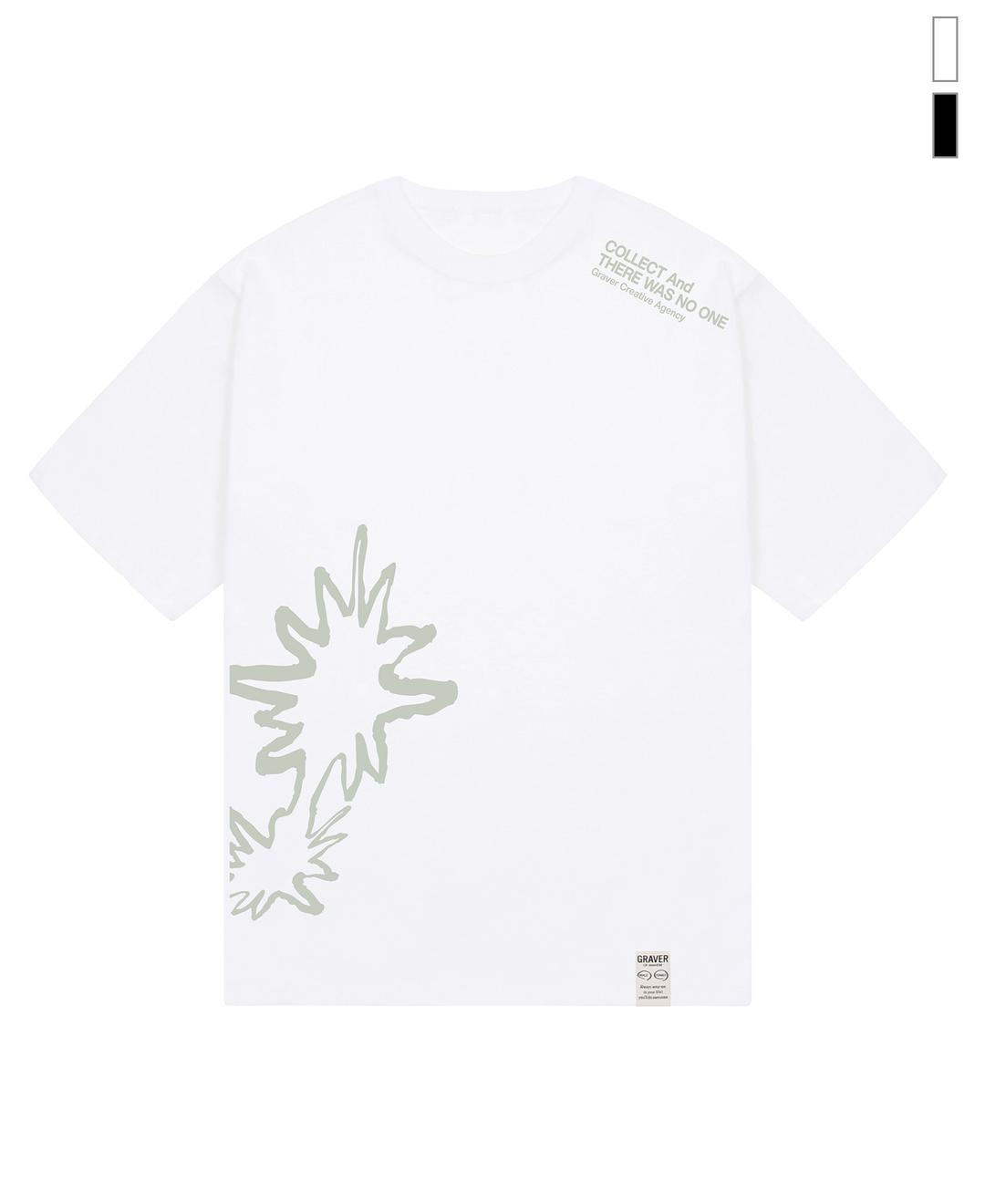 [UNISEX]FLAME 반팔티_2color