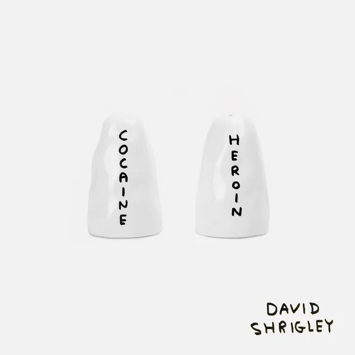 David Shrigley Salt&pepper shaker, 데이비드 슈리글리 소금&후추 셰이커