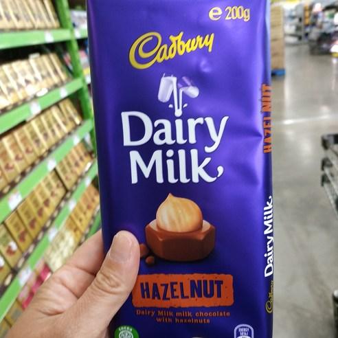 [Cadbury] 캐드버리 다양한 초콜릿 블럭 -데일리밀크 헤즐넛 180g - 밀크 초콜릿 | 쿠팡