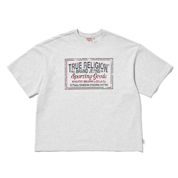 TR VINTAGE T SHIRT (MELANGE GREY)