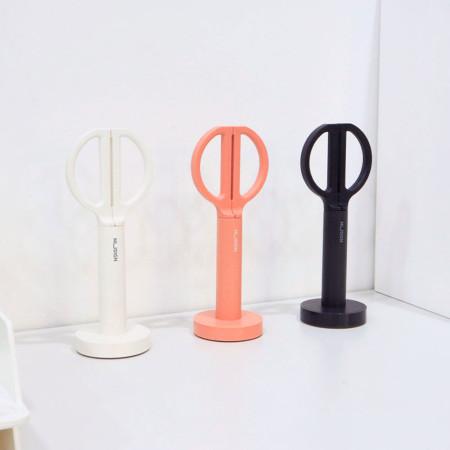 델리 누사인 스탠딩 가위 데스크정리 안전 캡가위