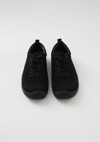 suede flat sneakers (2c)