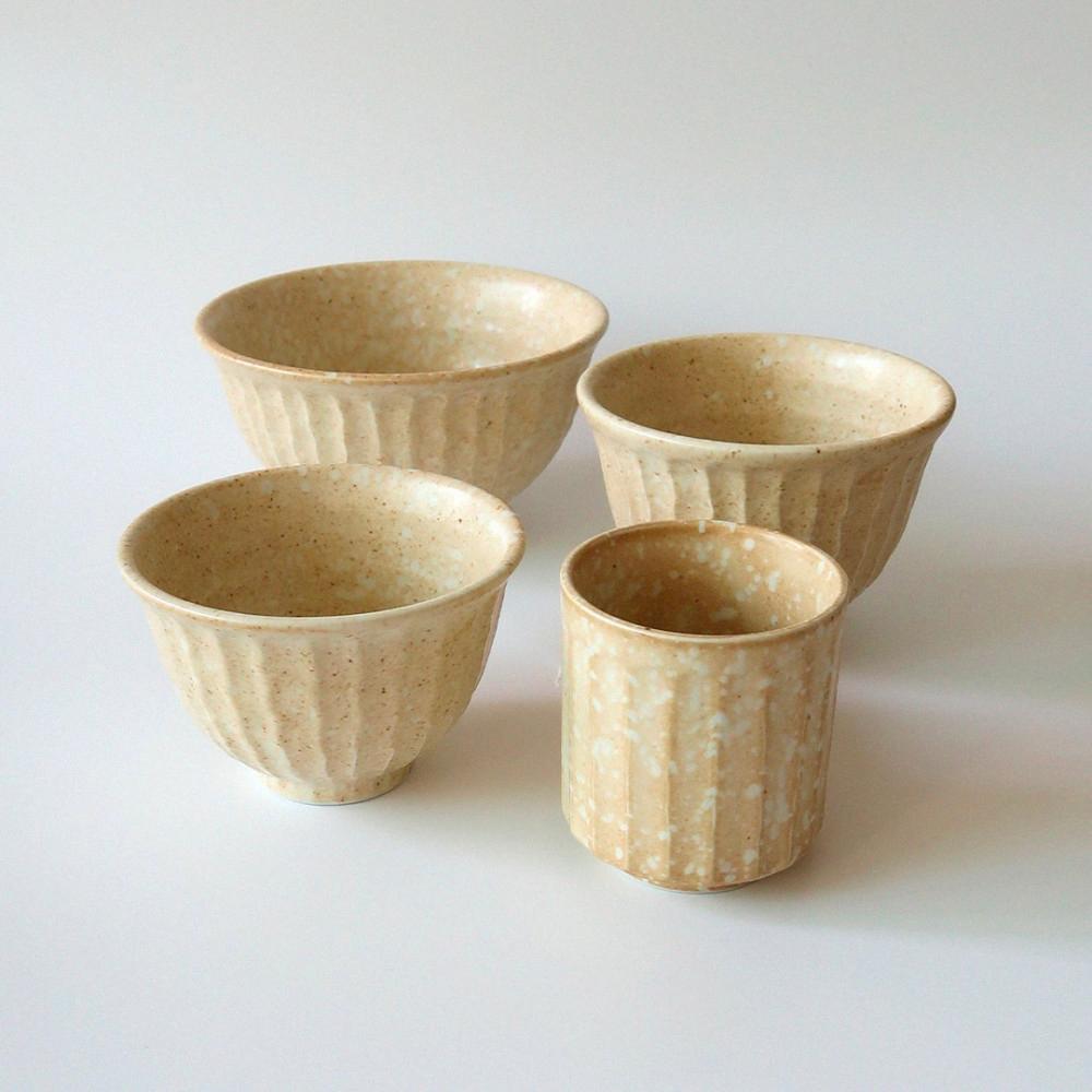 수스튜디오 빈티지 옐로우 세트 자취생 신혼부부 선물 도자기 공기대접그릇세트