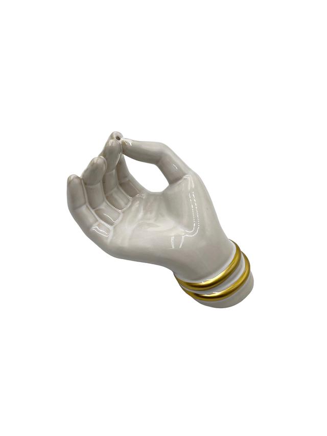 ceramic hand incense holder