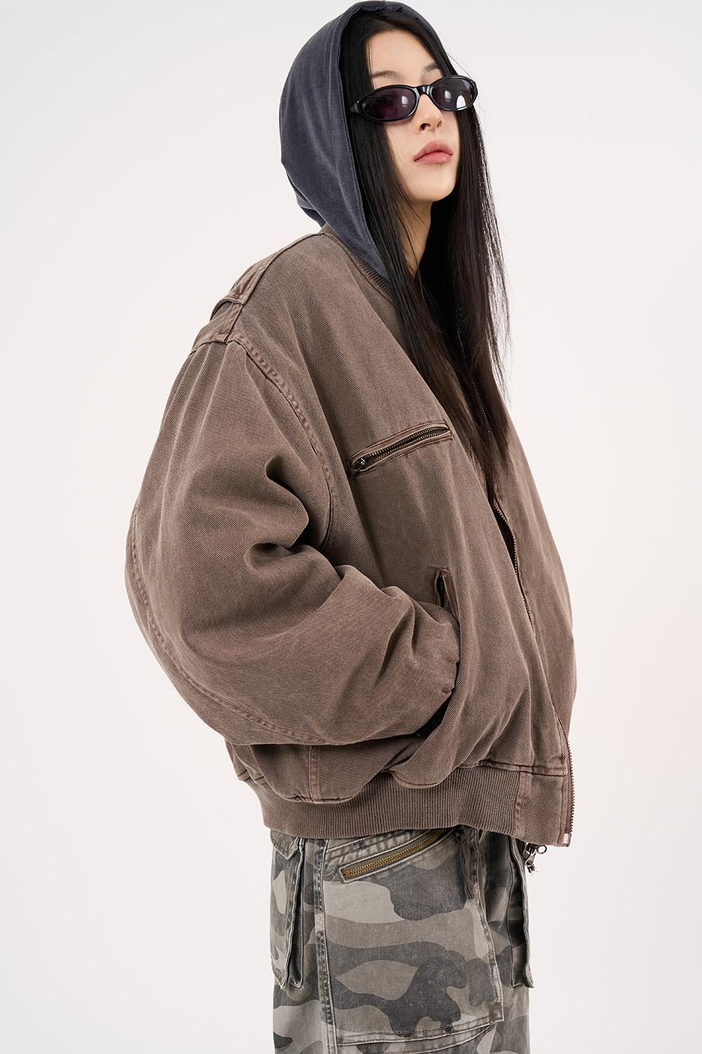 라우코하우스 쿠퍼 빈티지 오버 피그먼트 점퍼