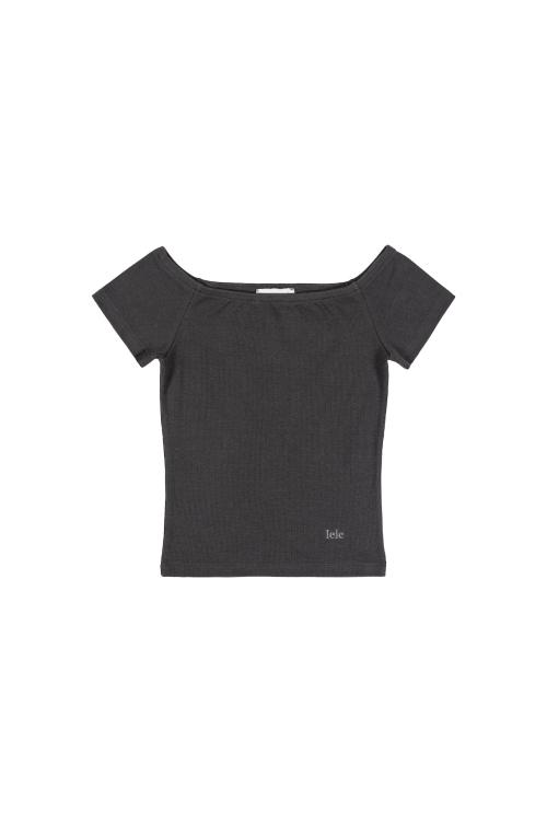 TWINNING ESSENTIAL TEE (charcoal)